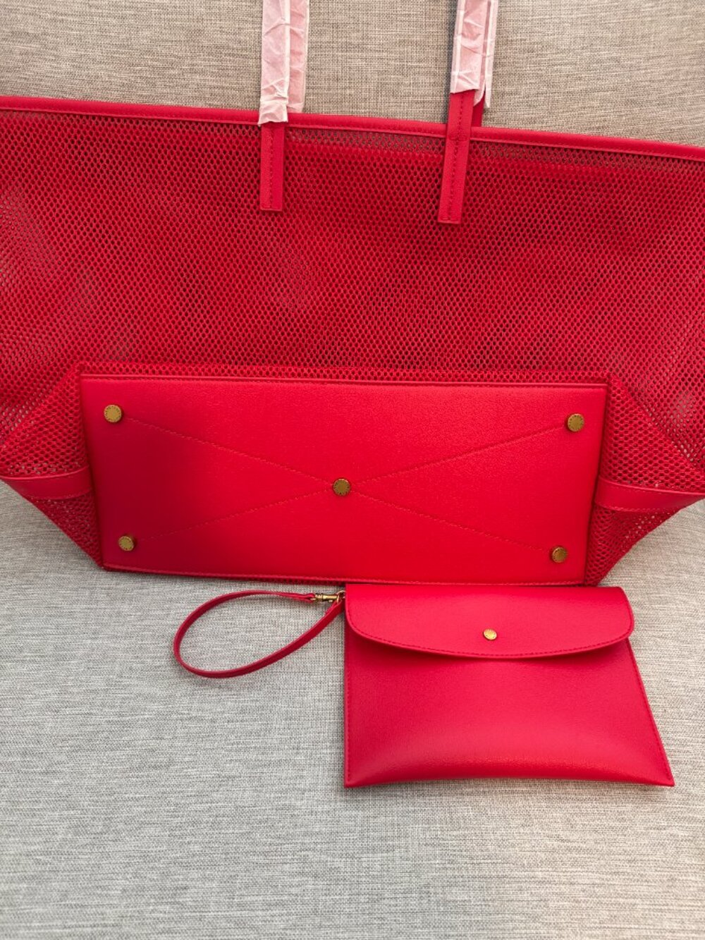 **EARLY RELEASE** Stella McCartney x H&M Large Mesh Tote Bag - Picture 10 of 14